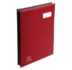 Unterschriftenmappe L'Expanse, 24 Fächer, Format 24x32cm