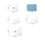 25 enveloppes 128x172mm Diploma gommées - extra blanc