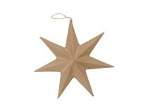 Etoile à suspendre 20cm - Kraft