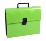 Trieur valisette avec poignée 12 compartiments Iderama - A4 - Couleurs assorties