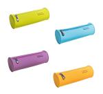 Pennenetui rond in silicone Pop'N Co - Geassorteerd
