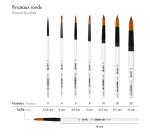 Darwi For You Pinceau rond 3 mm T 4 - Blanc