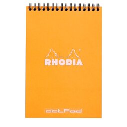 Notepad A5 80 feuilles DOT 80 g - Orange