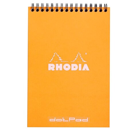 Notepad A5 80 feuilles DOT 80 g - Orange