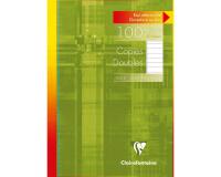 Copies doubles sous étui A4 100 pages non perforées ligné