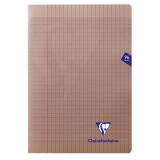 Cahier piqué Mimesys A4 96 pages grands carreaux couverture polypropylène
