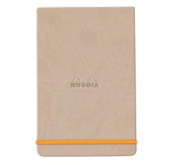 Rhodia Hardcover Webnotepad - A5 ? Lined - Beige