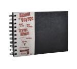 Album de voyage Age Bag reliure intégrale A5 paysage 80 pages ligné 120g + uni à grain 160g