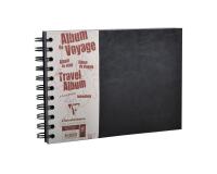 Album de voyage Age Bag reliure intégrale A5 paysage 80 pages ligné 120g + uni à grain 160g