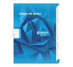 Textes piqué 7000 17x22 cm 120 pages grands carreaux 70 g - Assortis