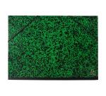 Carton à dessin Annonay avec élastiques 32x45 cm - Pour format A3 - Vert