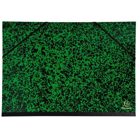 Tekenmap Annonay met elastieken 32x45cm - A3 - Groen