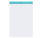 Rhodia gehefteter Block, COULEURS N°19 A4+/21x31,8 cm, 80 Blatt kariert 80g, mikroperforiert - Azurblau