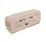 Trousse rectangulaire Fourrure - 22,5x7,5cm - Couleurs assorties