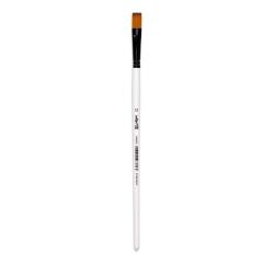 Darwi For You pinceau plat 11 mm taille 12 - Blanc