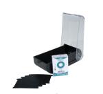 Boîte à fiches bristol et Flash Cards A8 Office - Noir