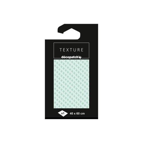 Papier Texture Décopatch n°786 - 1 feuille 40x60cm - Vert