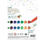 Poch. 8 feutres magiques (6 coul. + 2) - Multicolore