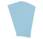 Pak van 100 horizontale tabstroken met perforatie 180g - 105x240mm