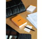 Rhodia bloc Memo N°11 petits carreaux 5x5 240 feuillets - filmé individuellement - Blanc