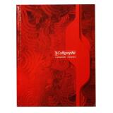 Cahier brochure rembordée rigide 7000 17x22 cm 192 pages petits carreaux 70 g - Assortis