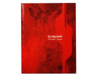 Cahier brochure rembordée rigide 7000 17x22 cm 192 pages petits carreaux 70 g - Assortis