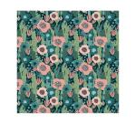 ORIGAMI, Pochette de 60 feuilles 70g/m2 au format 15x15cm - Herbier - Multicolore