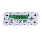 Bobine pour machine à calculer et caisses 57x60 mm - 1 pli offset extra- blanc 60g/m2. - Blanc
