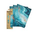 Pochette 3 Feuilles Foil Ref 923 - Bleu