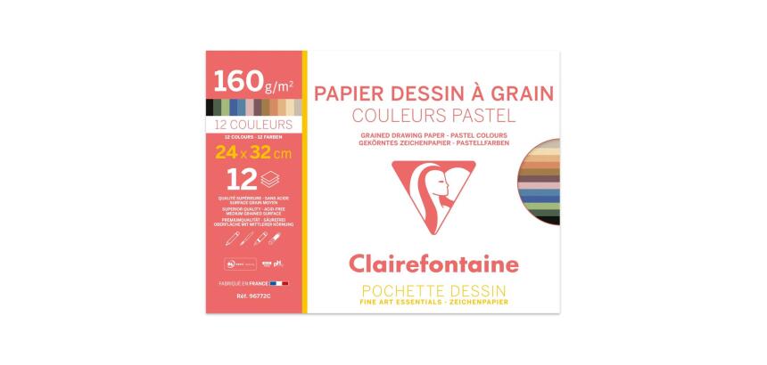 Etival Color pochette 12F 24x32cm 160g