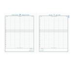 Agenda de bureau Journée planifiée 22 Barbara 18 x 22,5 cm Journalier Janvier à Décembre 2026