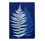 Cyanotype, Carnet cousu fil A6 10,5x14,8 cm, 64 pages, ligné, ass.