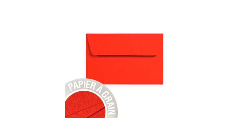 Paquet de 5 enveloppes Grain de Pollen 90x140mm 120g/m²