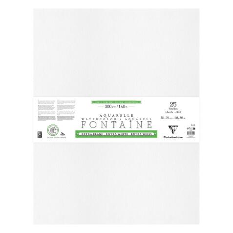 Fontaine Extra Blanc Grain Torchon paquet 25F 56x76cm 300g