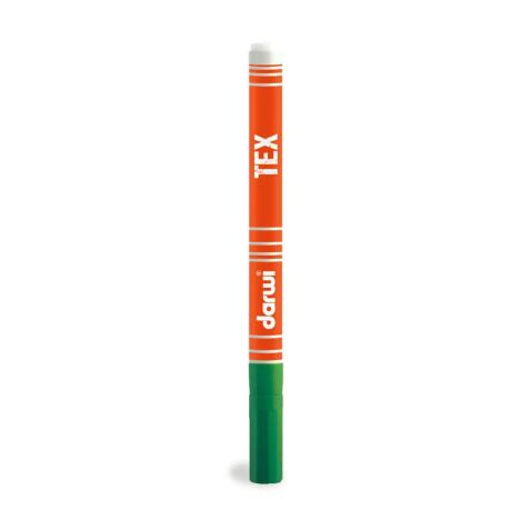 DARWI Marqueur Peinture Textile Pointe Conique Fine 1mm - Vert sapin