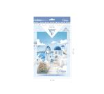 ODELIA, Bloc de coloriage multi-techniques de 20 feuilles A4 250g, Les villes