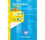 Feuillets mobiles-blanc A4 grands carreaux 300 pages