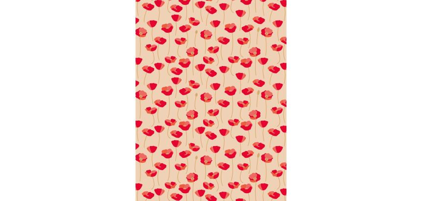 915 - Poch 20 feuilles Décopatch Texture - Rouge