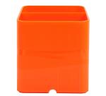 Cubiletes Pen Cube, 2 compartimentos diferentes tamaños y alturas, bloqueador de cables. IDERAMA