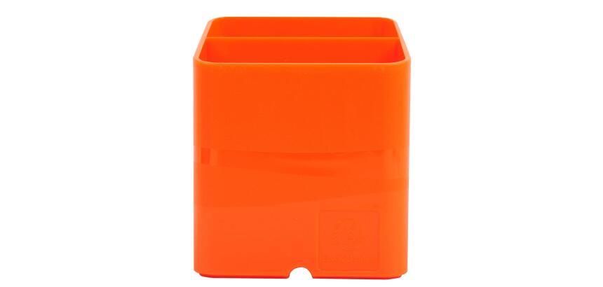 Cubiletes Pen Cube, 2 compartimentos diferentes tamaños y alturas, bloqueador de cables. IDERAMA