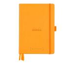 Rhodia Goalbook Hardcover Notebook - Dot - 120 Sheets - 90gsm - Orange|