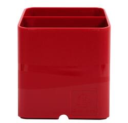 Cubiletes Pen Cube, 2 compartimentos diferentes tamaños y alturas, bloqueador de cables. IDERAMA