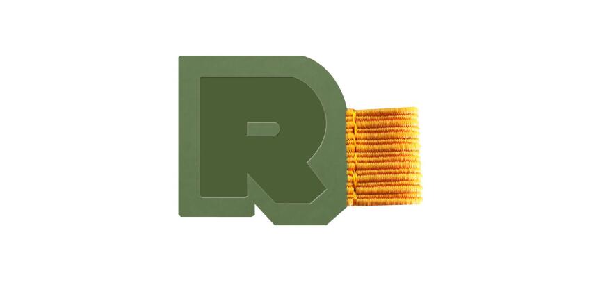 Rhodiarama porte-stylo autoadhésif 4x3 cm pour blocs carnets et agendas - Sauge