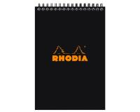 Notepad A5 80 feuilles lignées 80 g - Noir