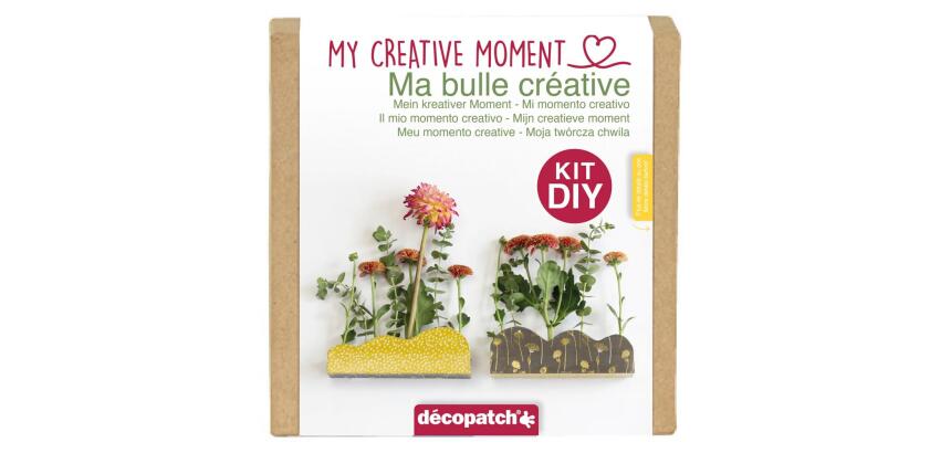 Ma bulle créative - kit étagères murales - Kraft