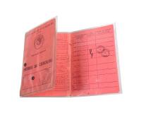 Estuche protector de 3 hojas (antiguo carnet de conducir francés) 6 caras 88x125 PVC 20/100º - Cristal