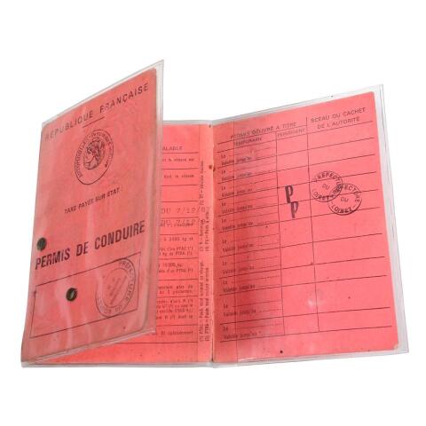 Estuche protector de 3 hojas (antiguo carnet de conducir francés) 6 caras 88x125 PVC 20/100º - Cristal