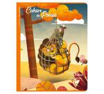 Cahier de poésie piqué 'Les Fables de La Fontaine' 17x22cm 48p grands carreaux + uni Couleur aléatoire - Assortis