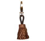 KLEO-PATHRA CUIR Porte-clés 2,5x4 cm Bronze