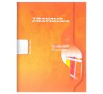 Cahier Travaux Pratiques piqué 7000 17x22 cm 48 pages grands carreaux 70 g + uni 90 g - Assortis